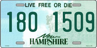 NH license plate 1801509