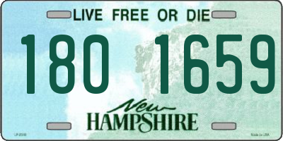 NH license plate 1801659