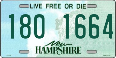 NH license plate 1801664