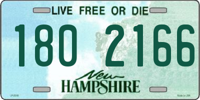NH license plate 1802166