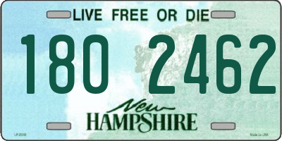 NH license plate 1802462