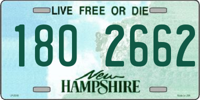NH license plate 1802662