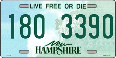 NH license plate 1803390