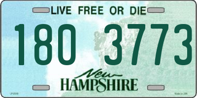 NH license plate 1803773