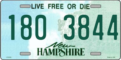 NH license plate 1803844