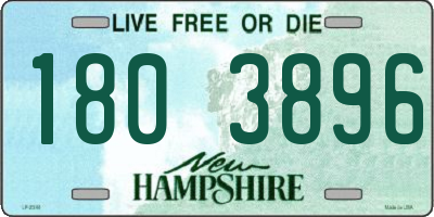 NH license plate 1803896