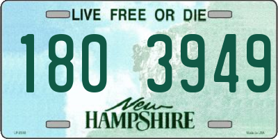 NH license plate 1803949