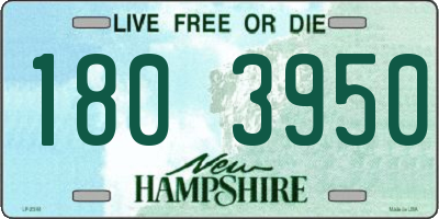 NH license plate 1803950