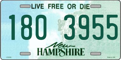 NH license plate 1803955