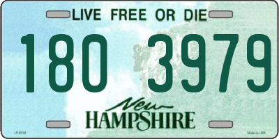 NH license plate 1803979