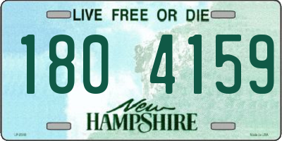 NH license plate 1804159