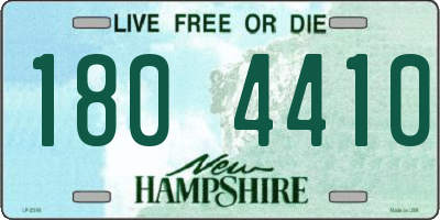 NH license plate 1804410