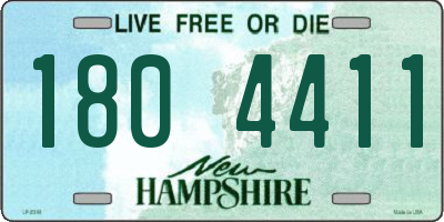 NH license plate 1804411