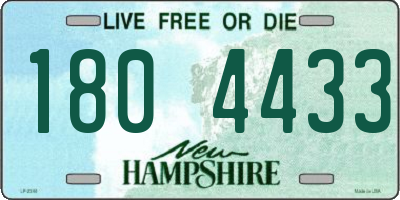 NH license plate 1804433