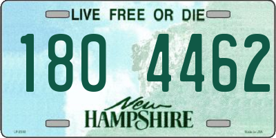 NH license plate 1804462