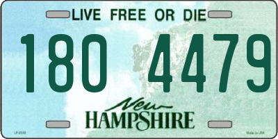 NH license plate 1804479