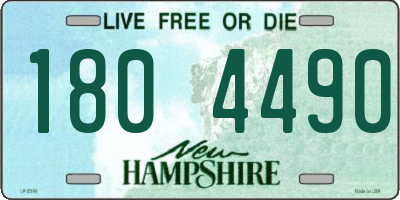 NH license plate 1804490