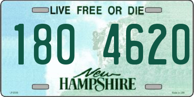 NH license plate 1804620
