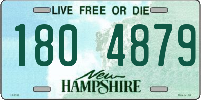 NH license plate 1804879