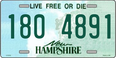 NH license plate 1804891