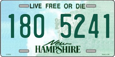 NH license plate 1805241