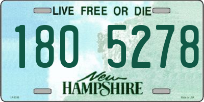NH license plate 1805278