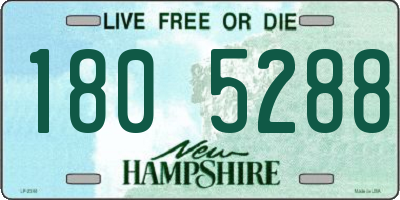NH license plate 1805288