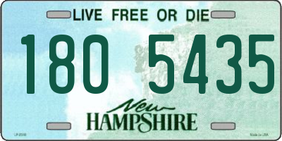 NH license plate 1805435