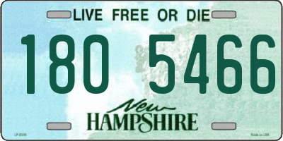 NH license plate 1805466