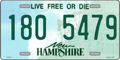 NH license plate 1805479