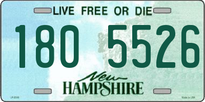 NH license plate 1805526