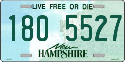 NH license plate 1805527