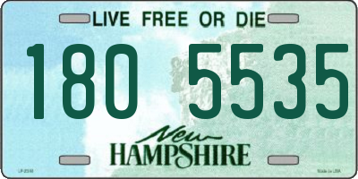 NH license plate 1805535