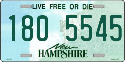 NH license plate 1805545