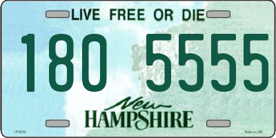 NH license plate 1805555