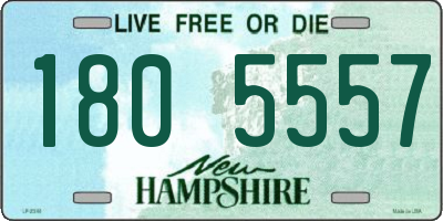 NH license plate 1805557