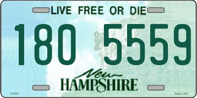 NH license plate 1805559