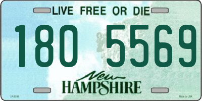 NH license plate 1805569