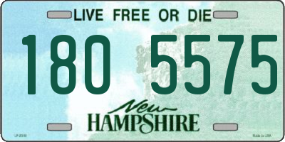 NH license plate 1805575