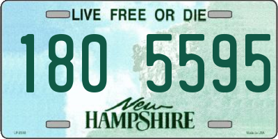NH license plate 1805595