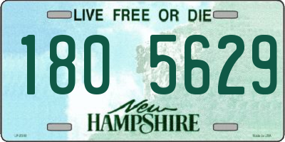 NH license plate 1805629