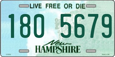 NH license plate 1805679