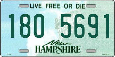 NH license plate 1805691