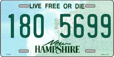 NH license plate 1805699