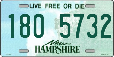 NH license plate 1805732