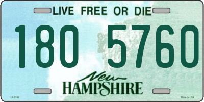 NH license plate 1805760
