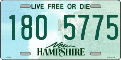 NH license plate 1805775