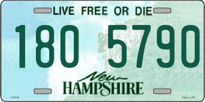 NH license plate 1805790