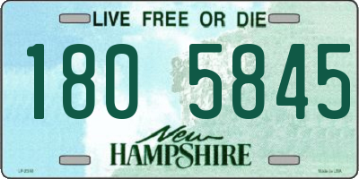 NH license plate 1805845
