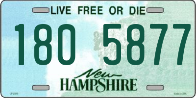 NH license plate 1805877